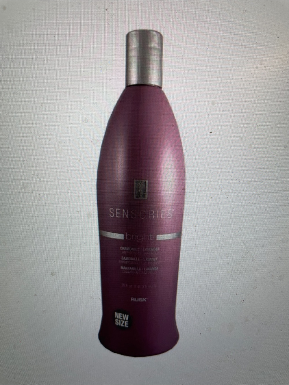 Rusk Sensories Brightening blonde shampoo - new - 1 liter